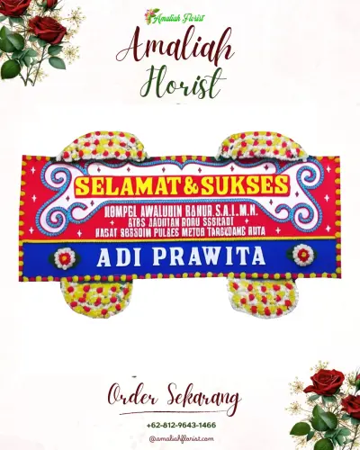 Karangan Bunga Ucapan Selamat alam jaya